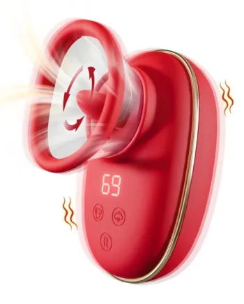 Vacuum Clit Vibrator - Nipple Clitoral Sucking Licking Sex Toy for Women