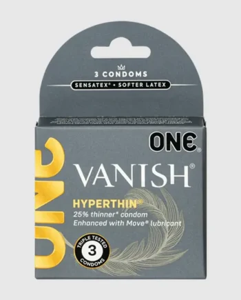 Vanish Hyperthin Condoms by One Condoms