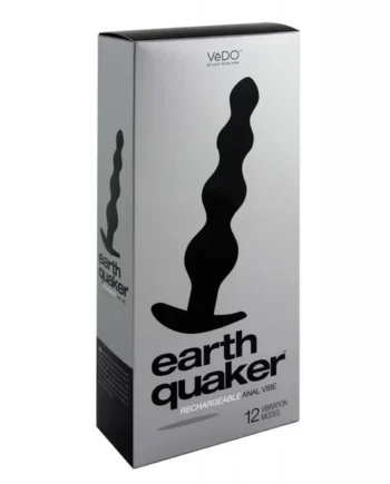 VeDO Earth Quaker Anal Vibe – Just Black