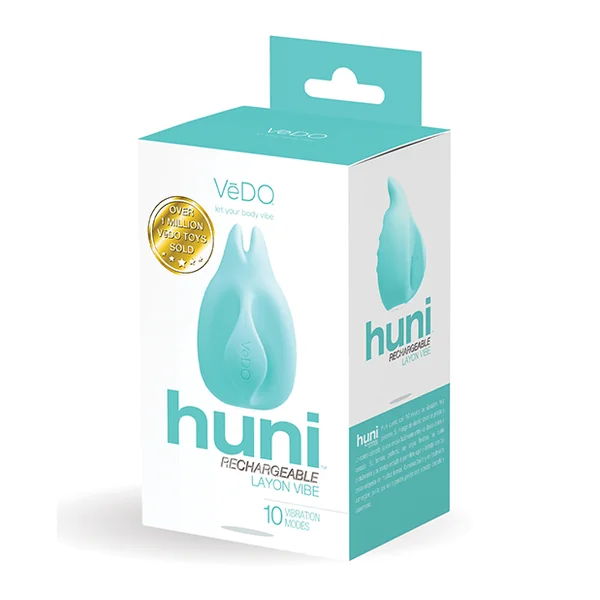 VEDO HUNI RECHARGEABLE FINGER VIBE TURQUOISE