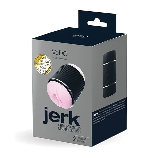 VeDO Jerk Masturbation Sleeve – Black/Pink