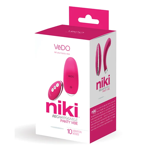 VEDO NIKI RECHARGEABLE PANTY VIBE FOXY PINK