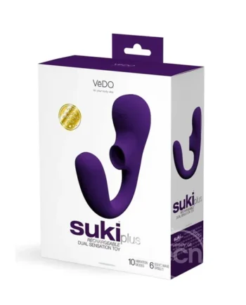 VeDO Suki Plus Rechargeable Silicone Dual Vibrator