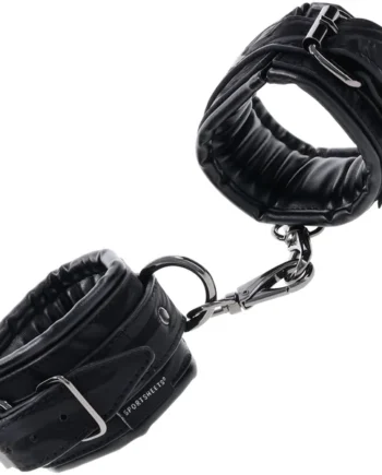 Velvet Noir Handcuffs By Sportsheets