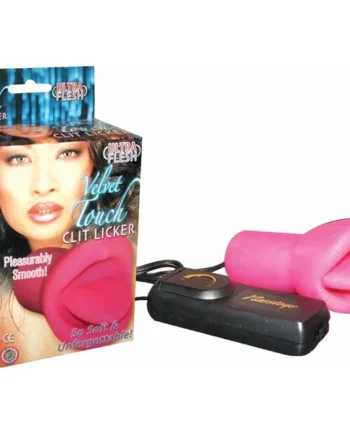 VELVET TOUCH CLIT TICKLER PINK