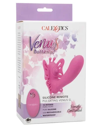 Venus Butterfly Silicone Remote Pulsating Venus G