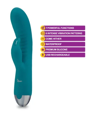 Viben Alluring Come Hither G-Spot Rabbit Vibrator