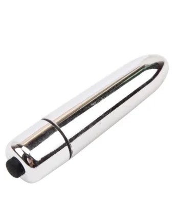 Vibrating Bullet Please Do Me Love 5.8 x 1.8 cm Silver
