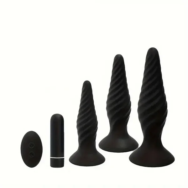 Vibrating Butt Plug Idris Anal Sex Toy Dildo Soft Liquid Silicone Anal Vibrator