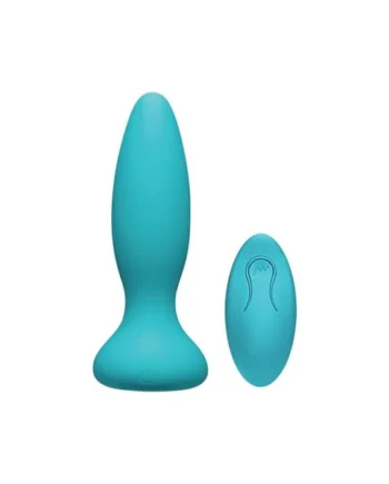 Vibrating Butt Plug Vibe Adventurous Turquoise