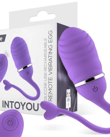 Vibrating Egg with Remote Control Odise USB Silicone Purple