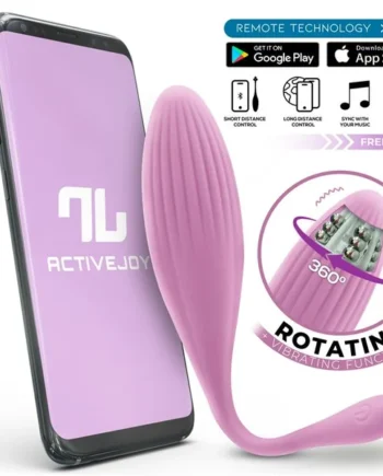 Vibrating Egg with Rotating Beads and APP USB