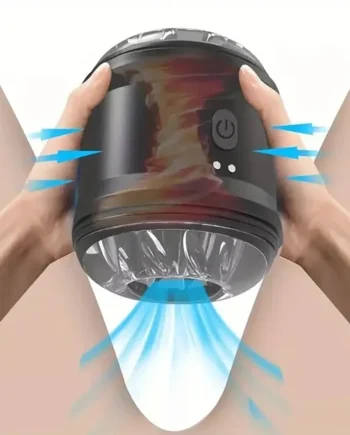 Vibrating Magnetic Suction Double Pass Training Masturbator