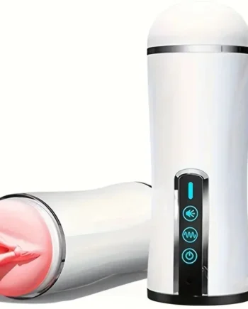 Vibrating Motor 3D Vagina Voice Penis Automatic Masturbator