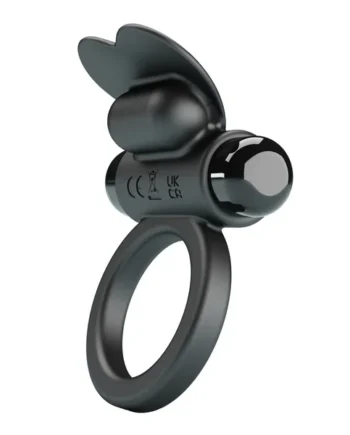 Vibrating Penis Ring Debonaire - Black