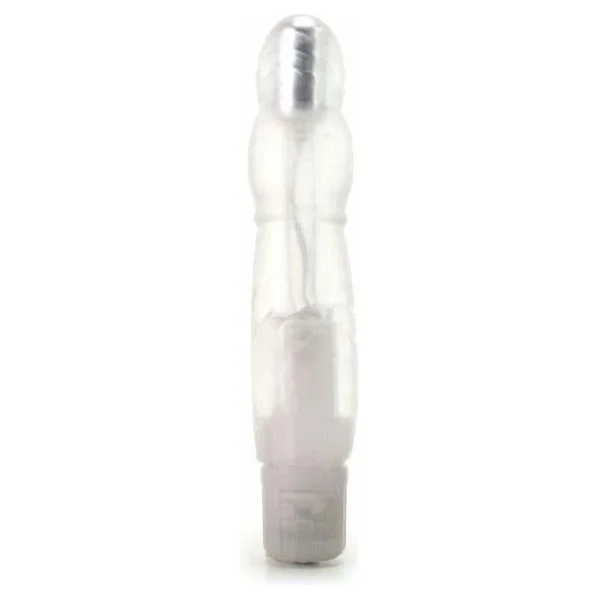 Vibrator - White Satin Tiered - CalExotics