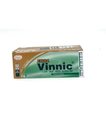 Vinnic Extra Heavy Duty AA Batteries- 40 Pcs. Box