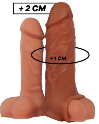 VIRILXL - LIQUID SILICONE V9 BROWN PENIS EXTENSION