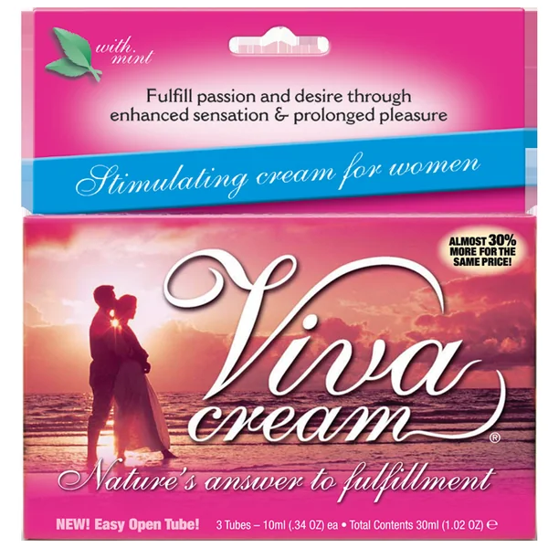 VIVA CREAM 10ML 3 TUBE BOX