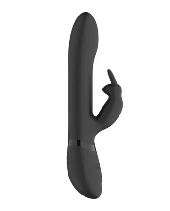 Vive Amoris Black Rabbit Vibrator With Stimulating Beads