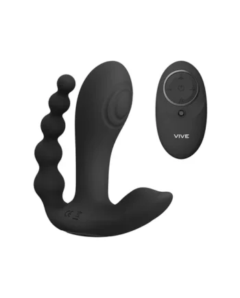 Vive Kata Double Penetrator Vibrator Black