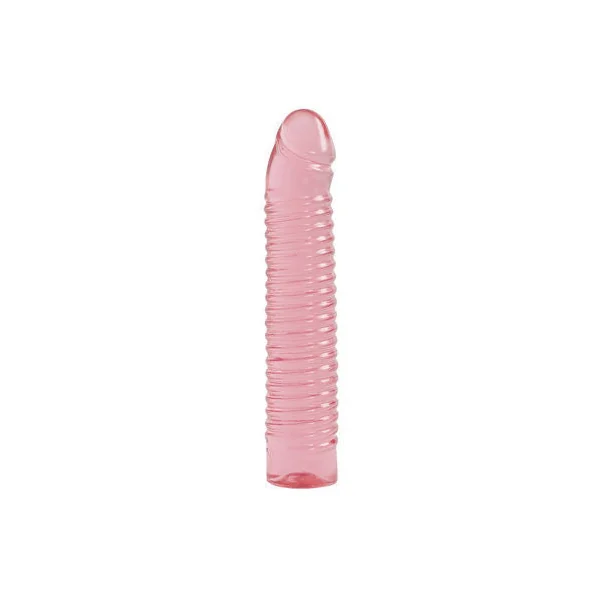 Vivid Toys Ribbed Jelly Cock-Sunrise