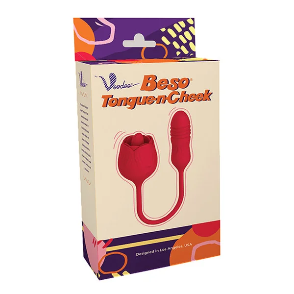 Voodoo Beso Tongue N Cheek - Red