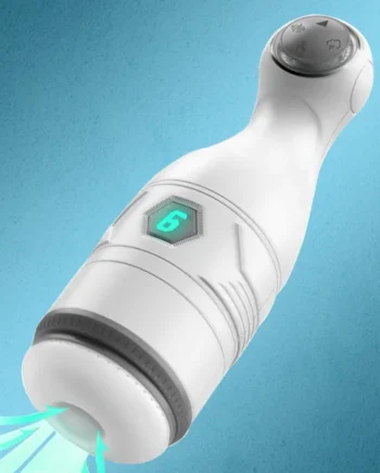 Voyage - Training Persistence Masturbation Cup White Penis Massager