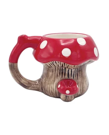 Wake & Bake Mushroom Coffee Mug - 16 Oz