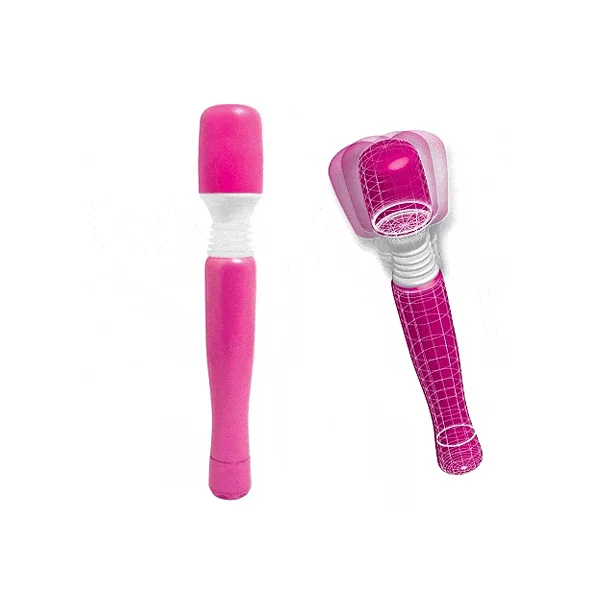 Wanachi Mini 7" Waterproof Cordless Massager - Pink