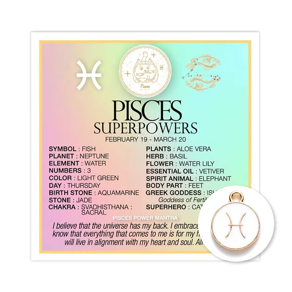 Warm Human – Mini Card Zodiac Pisces