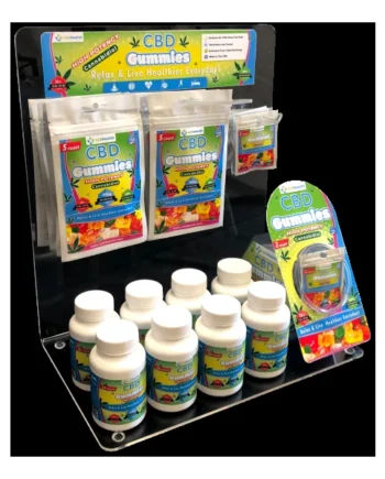 (WD) 420 HEALTH CBD GUMMIES AC DISPLAY