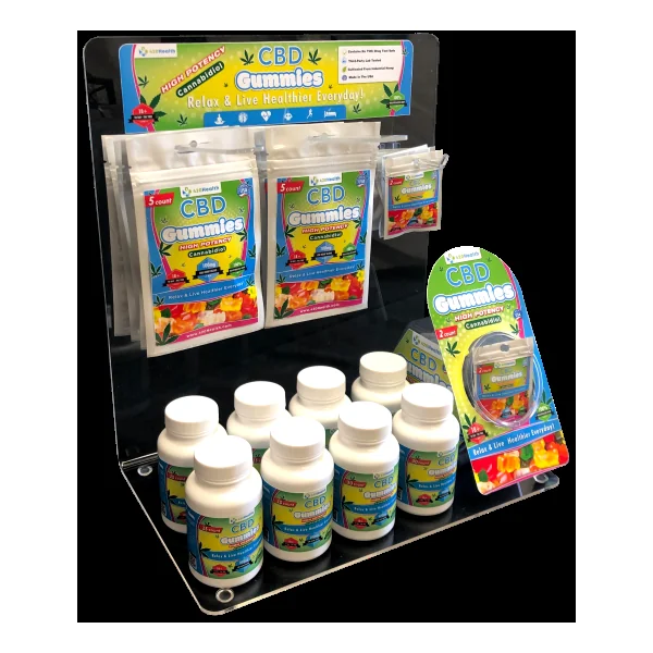 (WD) 420 HEALTH CBD GUMMIES AC DISPLAY