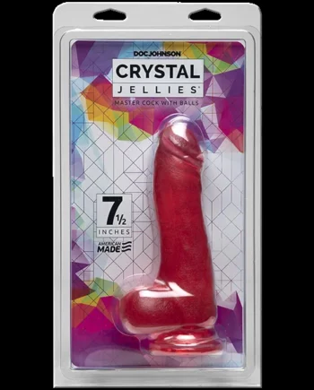 (WD) CRYSTAL JELLIES MASTER CO BALLS 7.5 IN PINK