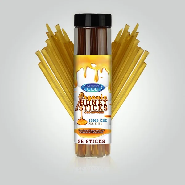 (WD) EXPERIENCE CBD 25 HONEY S STICKS 10MG PER STICK (NET)