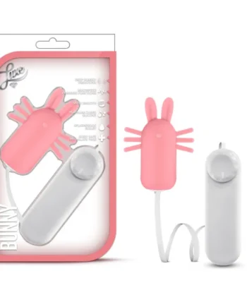 (WD) LUXE BUNNY BULLET W/ SILI SLEEVE PINK