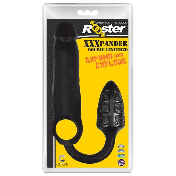 (WD) ROOSTER XXXPANDER DOUBLE TEXTURED BLACK