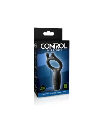 (WD) SIR RICHARD’S CONTROL SIL VIBRATING SUPER C RING