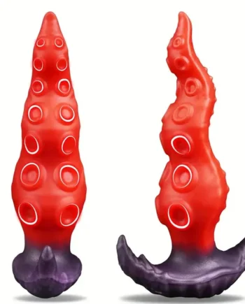 Wearable Fantasy Tentacle Anal Plug Silicone Monster Prostate Massager