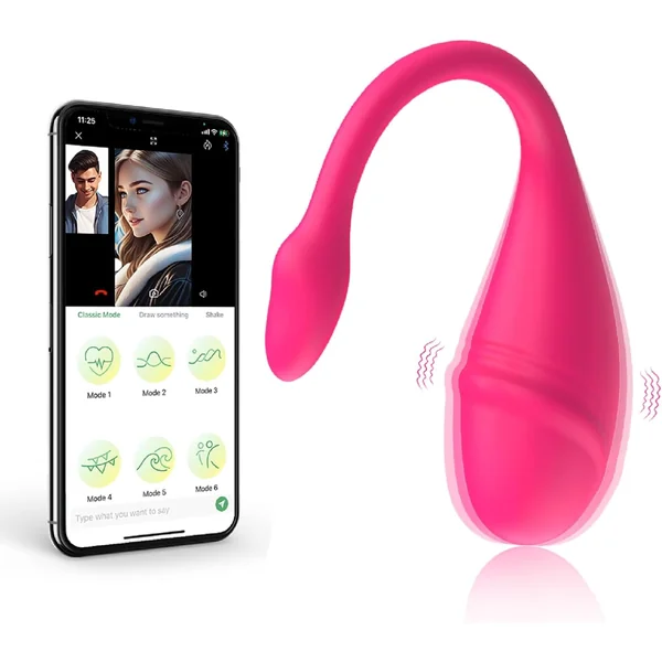Wearable G-Spot Egg Vibrator β App-Controlled Panty Vibe with 4 Modes