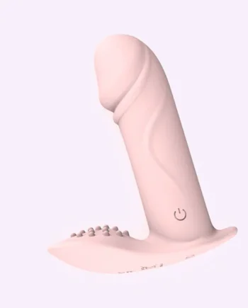 Wearable Thrusting Dildo with App Vibrators