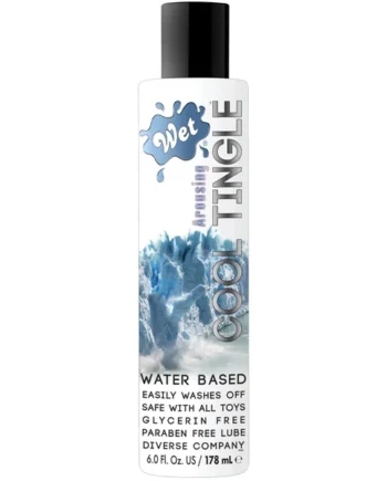 Wet Cool Tingle Water Based Lubricant - 6.0 Fl Oz