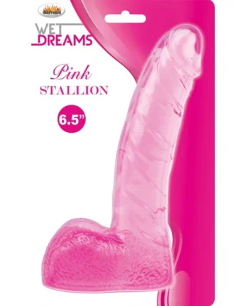 WET DREAMS PINK STALLION 6.5 DILDO “