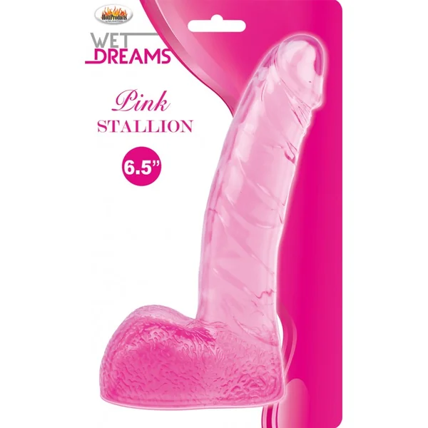WET DREAMS PINK STALLION 6.5 DILDO “