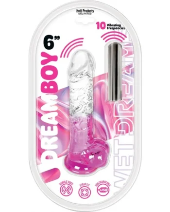 WET DREAMS-DREAM BOY JELLY MAG JELLY DILDO BULLET MAG/6