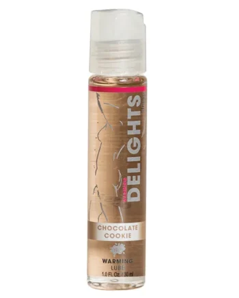 Wet Warming Delights Flavored Lubricant - Chocolate Cookie 1oz