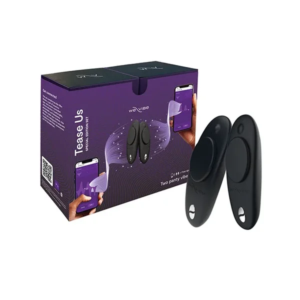 We-Vibe Moxie & Moxie Tease Us Special Edition – Black