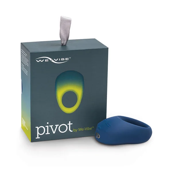 We-vibe Pivot Premium Vibrating Cock Ring- Blue