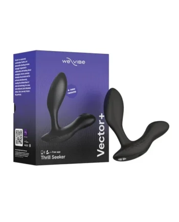 We-Vibe Vector+ – Charcoal Black