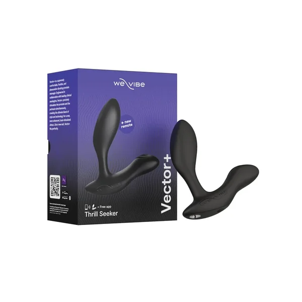We-Vibe Vector+ – Charcoal Black